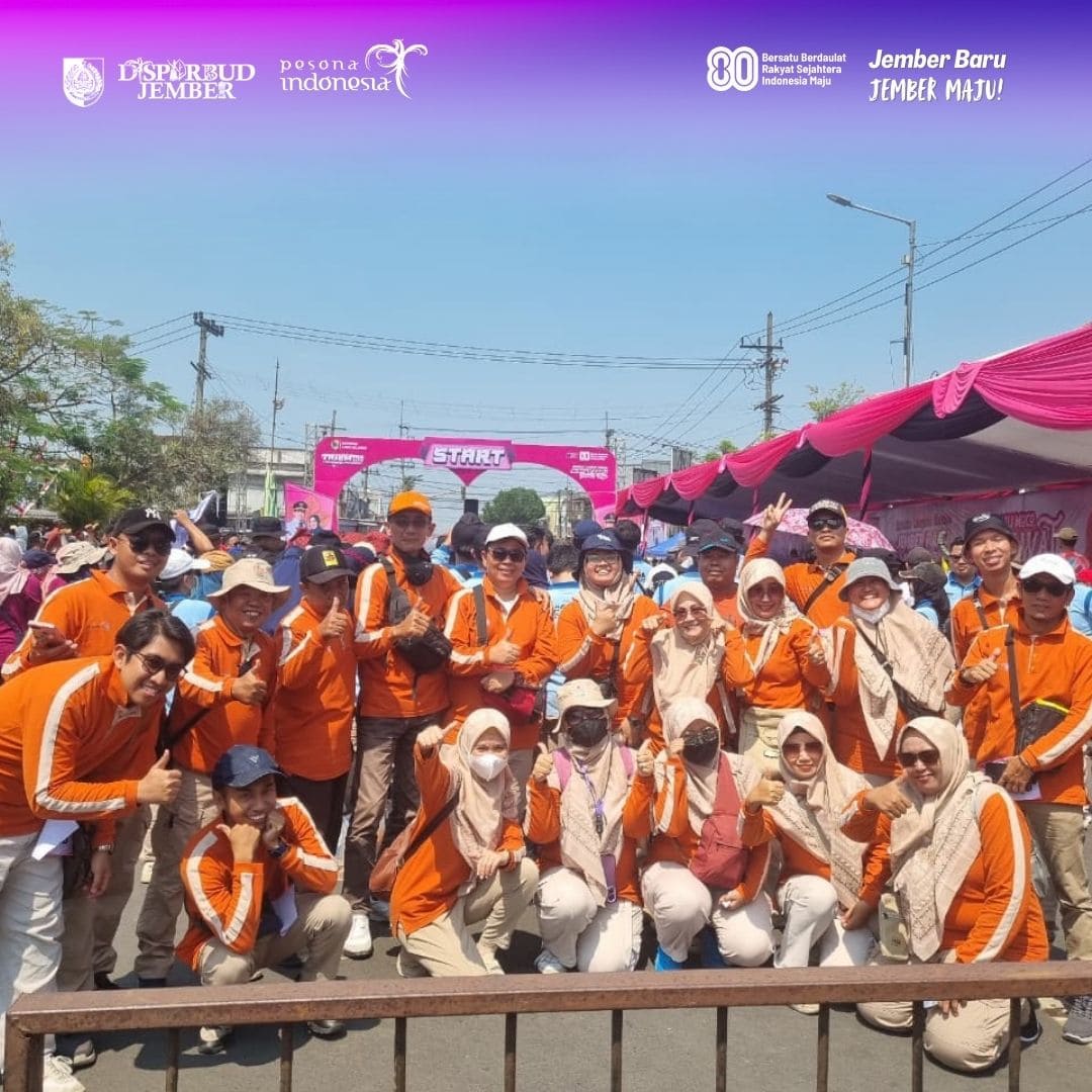 Tajemtra 2025 Lebih dari Sekadar Jalan Sehat, Disparbud Perkuat Identitas Budaya Jember