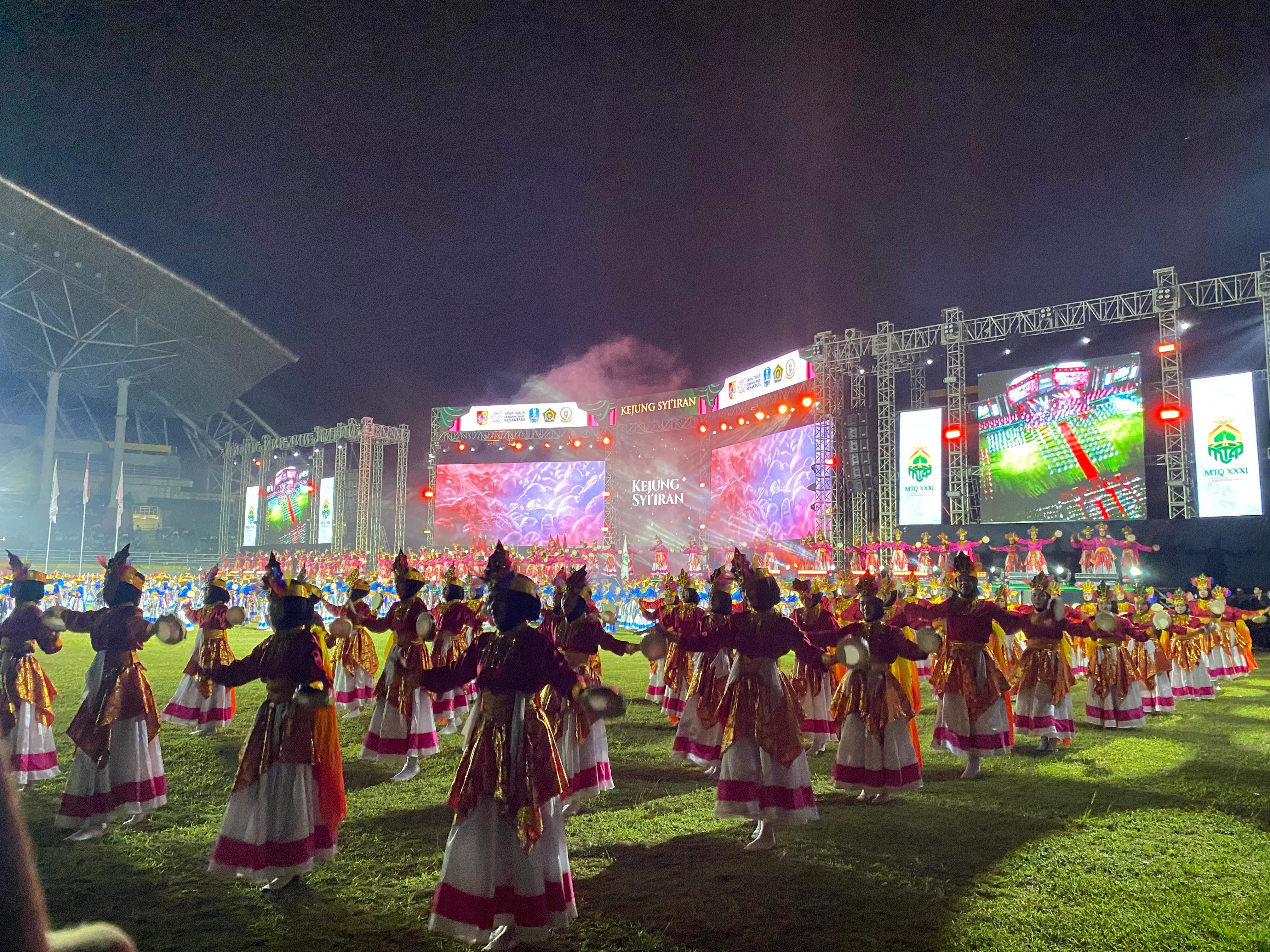 PENUTUPAN MTQ XXXI JAWA TIMUR 2025 DI KABUPATEN JEMBER, JEMBER JADI PENYELENGGARA TERBESAR DI JAWA TIMUR